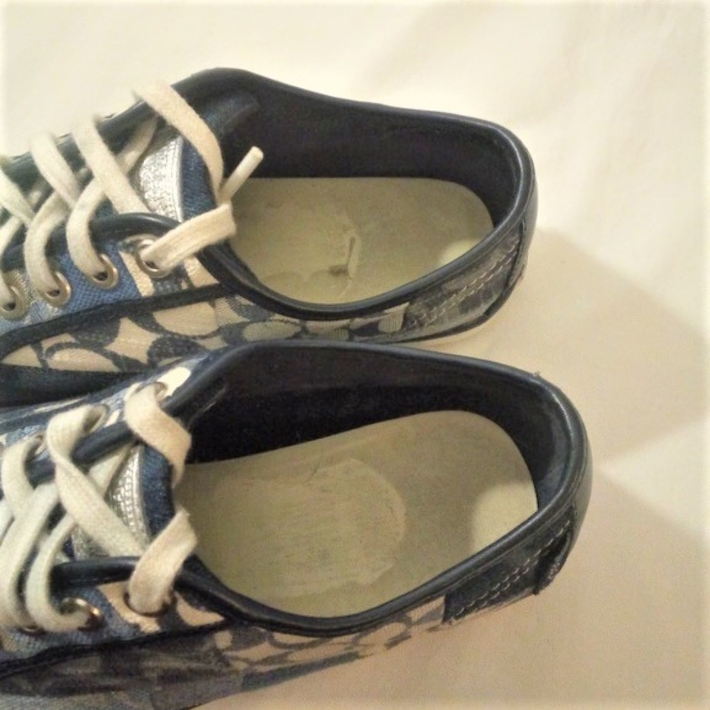 Coach Barrett denim patchwork - Picture 5 of 6
